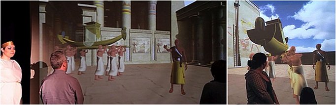 image of the Egyptian Oracle ceremony